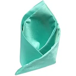 vibhavari Men's Micro Fiber Green Pocket Square-picture-43