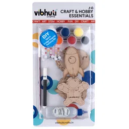 Vibhuti Crafts DIY Space Fridge Magnet KitSpace-themed Fridge Magnet Cutouts with Custom Paints, Brush & DecorationsPerfect for Kids, Personalized Space-ThemedGifts, Party Activities, and Painting Projects-image-20