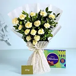 Vibrant Love Carnations Bouquet Celebrations Box-picture-42