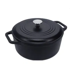 Victoria 6-Quart Cast Iron Dutch Oven with Lid and Dual Loop Handles, Seasoned with Flaxseed Oil, Made in Colombia,Black-picture-16