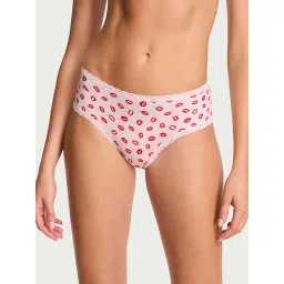 victoria's secret intimates Victoria's Secret Pink The Lacie Cotton Lace-Waist Cheeky Panty-picture-17