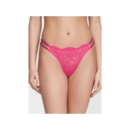 victoria's secret intimates Victoria's Secret Pink Very Sexy Double Shine Strap Lace Brazilian Panty-picture-23