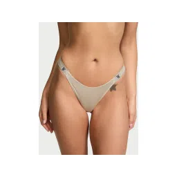 victoria's secret intimates Victoria's Secret Very Sexy Scattered Shine Strap Thong Panty Beige-picture-41