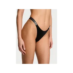 victoria's secret intimates Victoria's Secret Very Sexy Scattered Shine Strap Thong Panty Black-picture-30