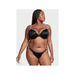 victoria's secret intimates Victoria's Secret Very Sexy Shine Strap Thong Panty Black-picture-24