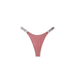victoria's secret intimates Victoria's Secret Very Sexy Shine Strap Thong Panty Mauve-picture-20