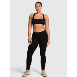 victoria's secret intimates Victoria's Secret Women Black Solid Leggings-picture-17