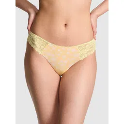 Victoria's Secret PINK Printed No-Show Thong Brief 1124671974TH-picture-16