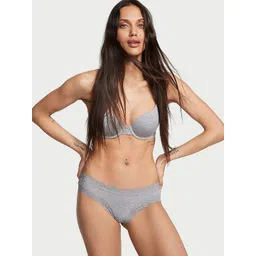 Victoria's Secret Women Lace-Waist Cheeky Low-Rise Briefs-picture-16