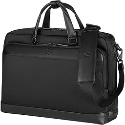 victorinox Alox Nero, Briefcase (13 litres) 15.6 Inch Laptop Pocket, 40 cm, Black, Nylon/Leather, 611805 | Business Travel Bag For Men-picture-27