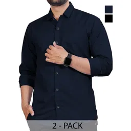 Vida Loca Men Slim Fit Opaque Casual Shirt-picture-18