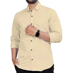 vida loca Men's Slim Fit Full Sleeve Spread Collar Cotton Blend Shirt for Men and Boys-picture-36