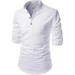vida loca Straight Kurta Shirt for Men-picture-29