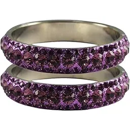vidhya kangan Bangle Set for Women (Purple) (ban3211-2.10)-picture-22