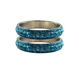 Vidhya Kangan Brass Crystals Bangle-picture-35