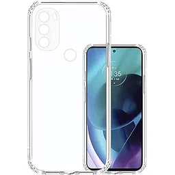 VIDO Transparent Back Case Cover for Motorola Moto G71 5G (Soft & Flexible & Camera Protection Back Case)-picture-20