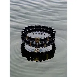 Vientiq Black Alloy Artificial Beads-picture-30