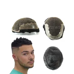 VIEWS Men Wavy Clip-In Locks Hair Extension-picture-18