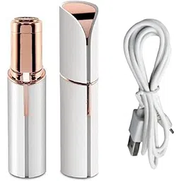 vifora Facial Hair Remover Machine For Women - Face, Chin, Cheek, Eyebrow, Upper Lip Hair Remover for Women, USB RECHARGEABLE Epilator Machine for Women (White)-picture-15