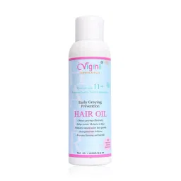 Vigini Anti Early Greying Prevention Hair Oil - 100 ml-picture-34