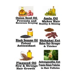 Vigini Anti Early Greying Prevention Hair Oil - 100 ml image 4