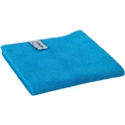 VIKAN Basic Microfibre Cloth Blue 320x320 mm Wet/Dry Use for General Cleaning, 691133 (Pack of 5 Pcs)-picture-28