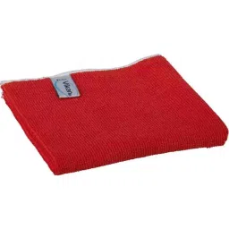 VIKAN Basic Microfibre Cloth Red 320x320 mm Wet/Dry Use for General Cleaning, 691134 (Pack of 5 Pcs)-picture-16