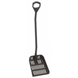 VIKAN Ergonomic Shovel Black with Drain Holes 380x340x90 mm, 56049-picture-40
