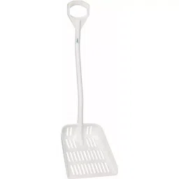 VIKAN Ergonomic Shovel White Anodised Aluminium, Polypropylene 380 x 340 x 90 mm, 56035-picture-10