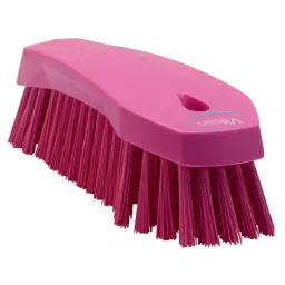 VIKAN Scrubbing Brush PET Hard 36 mm Bristle Length Pink, 38901-picture-25