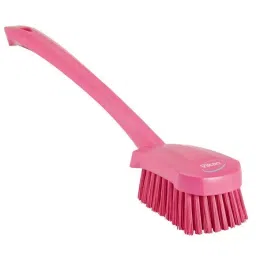 VIKAN Scrubbing Brush PET Hard 36 mm Bristle Length Pink, 41861-picture-21