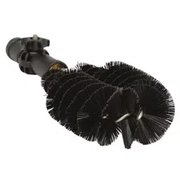 VIKAN Toilet Brush Black Hard Polyester, Polypropylene & Stainless Steel Bristles, 53619-picture-19