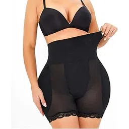 vikson international Sexy Hip Butt Thigh Lifter with 2 Big Sponge Pads | Sarees HIGH Waist Shorts Style Shapewear | Buttock Hip Enhancer Fake Ass for Girls Women.-picture-30