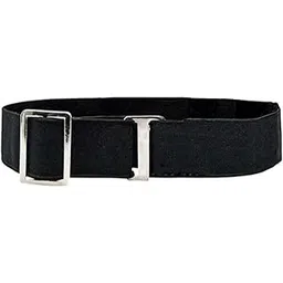 vile enterprise Shirt Stays Elastic Adjustable Tucker Belt For Men Women (unisex | black)-picture-39