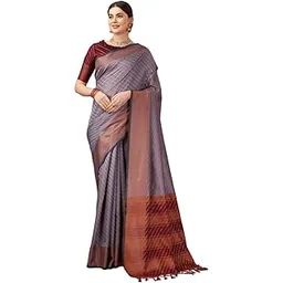 villagius Classic Cotton Silk Saree with Woven Zari Work, Regular Wear, Timeless Elegance-picture-20