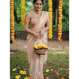 VILLE FASHION Woven Design Zari Banarasi Saree-picture-30