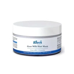 Vilvah Store Deep Nourishing Goat Milk Hair Mask with 3-in-1 Wonder - 200g-picture-39