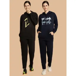 Vimal Jonney Black & Navy Printed Tracksuit - Pack Of 2-picture-17