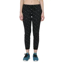 Vimal Jonney Black Cotton Printed Trackpants-picture-24