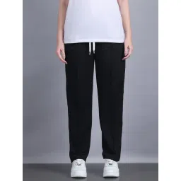 Vimal Jonney Black Cotton Solid Trackpants-picture-41