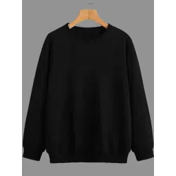 Vimal Jonney Black Fleece Regular Fit Sweatshirt-picture-35