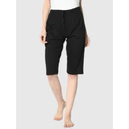 Vimal Jonney Black Regular Fit Capris-picture-46