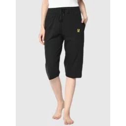 Vimal Jonney Black Regular Fit Capris-picture-38