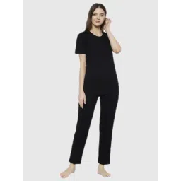 Vimal Jonney Black Regular Fit Pajama Set-picture-31