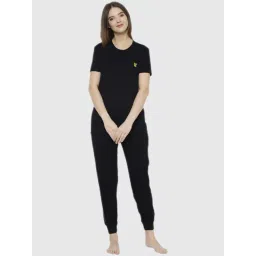 Vimal Jonney Black Regular Fit Pajama Set-picture-45