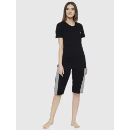 Vimal Jonney Black Regular Fit Pajama Set-picture-43