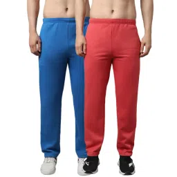 Vimal Jonney Blue & Pink Regular Fit Trackpants - Pack of 2-picture-32