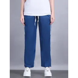 Vimal Jonney Blue Polyester Stripes Trackpants-picture-39