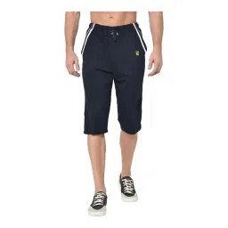 Vimal Jonney Blue Regular Fit Capris-image-9