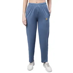 Vimal Jonney Blue Regular Fit Mid Rise Trackpants-picture-33